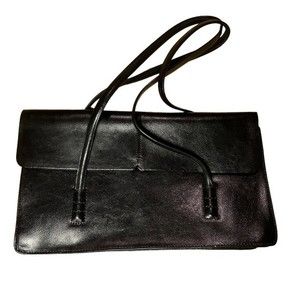 Alfani Black Leather Bag